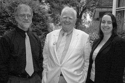 Howie Hawkins, Malachy McCourt and Alison Duncan, Green Party of New York State candidates in 2006. 