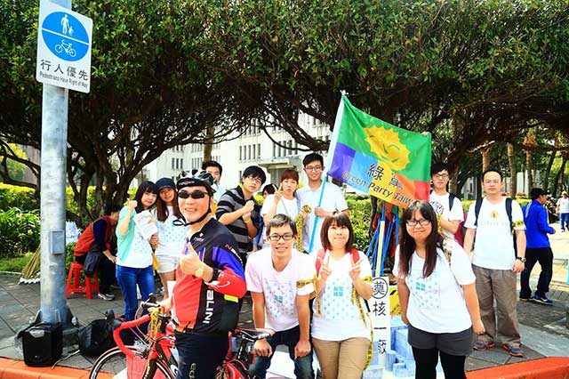 Anti-nuclear rally in Taiwan. Photo: David Lai
